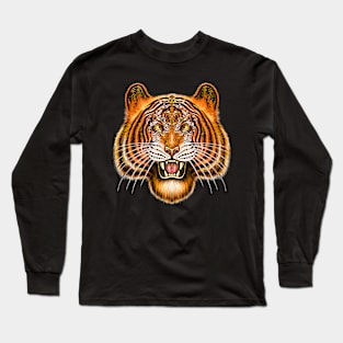 Tiger Siberian Tiger Bengal tiger big cat Long Sleeve T-Shirt